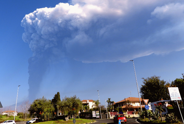  The volcanoes of Sicily. The land of the God of Fire