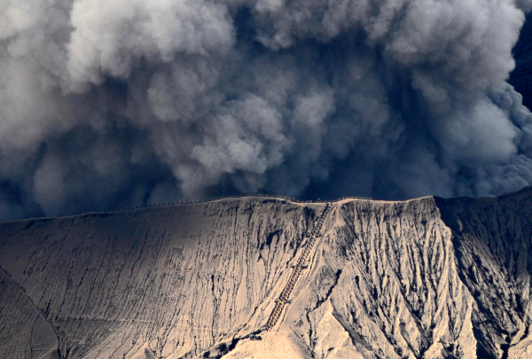 Asia's volcanoes, the Earth's most active