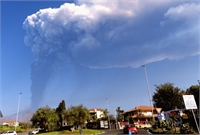 The volcanoes of Sicily. The land of the God of Fire
